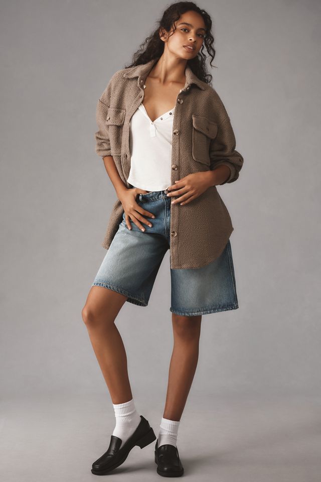 By Anthropologie Knit Shacket #4