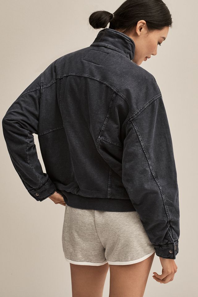 Pilcro Washed Bomber Jacket #1