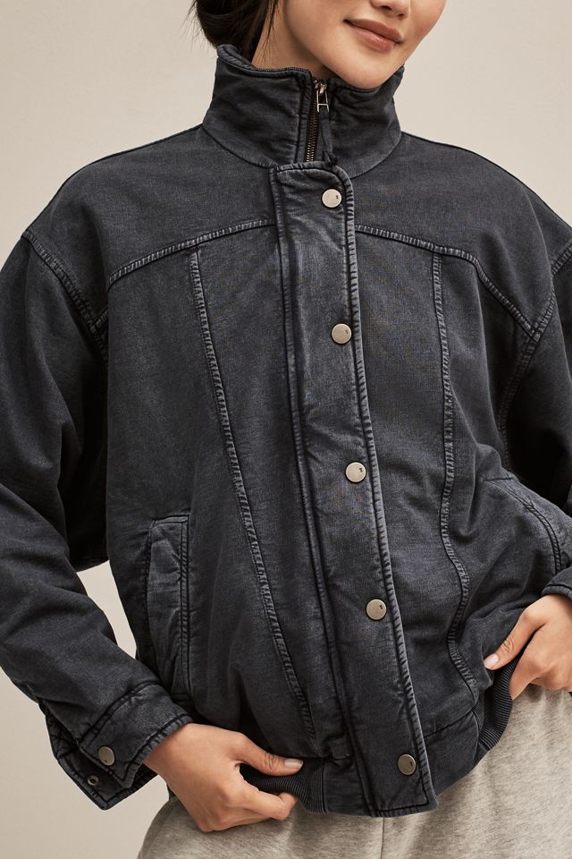 Pilcro Washed Bomber Jacket #2