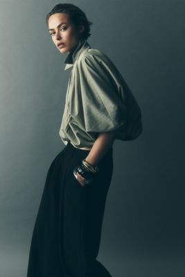 By Anthropologie Funnel-Neck Nylon Jacket