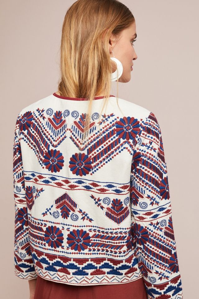 Greenwich Bestickte Jacke #1