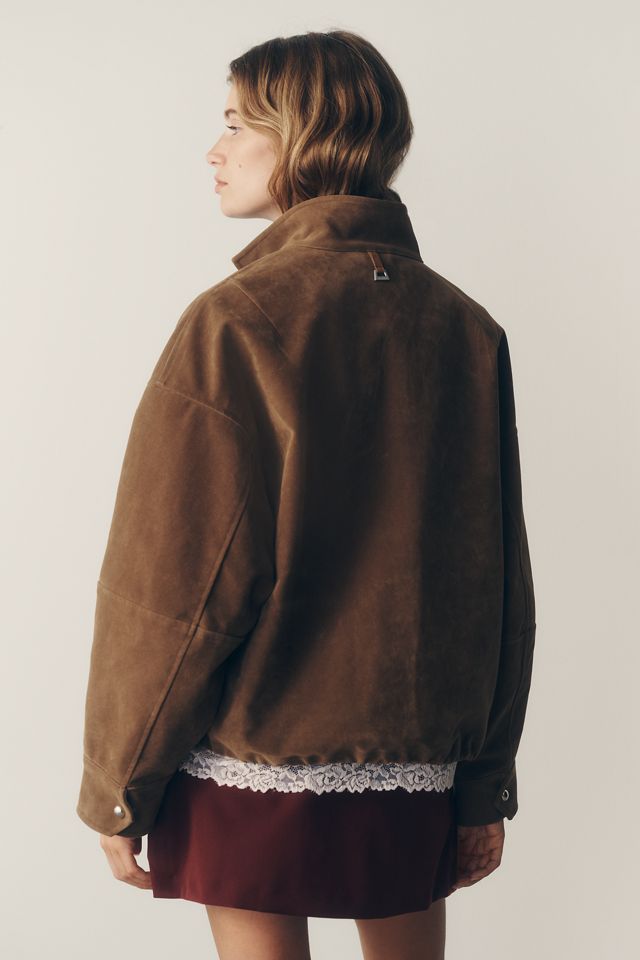 APPARIS Kate Sans Suede Bomber Jacket #5