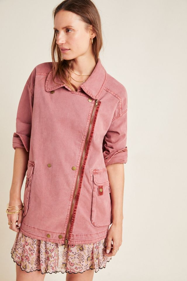 Letty Relaxed Moto Parka #1
