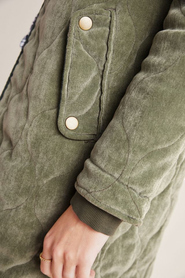 Quilted Corduroy Jacket #4