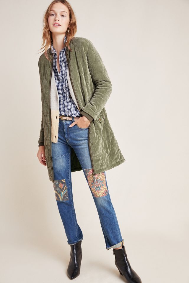 Anthropologie hotsell quilted jacket