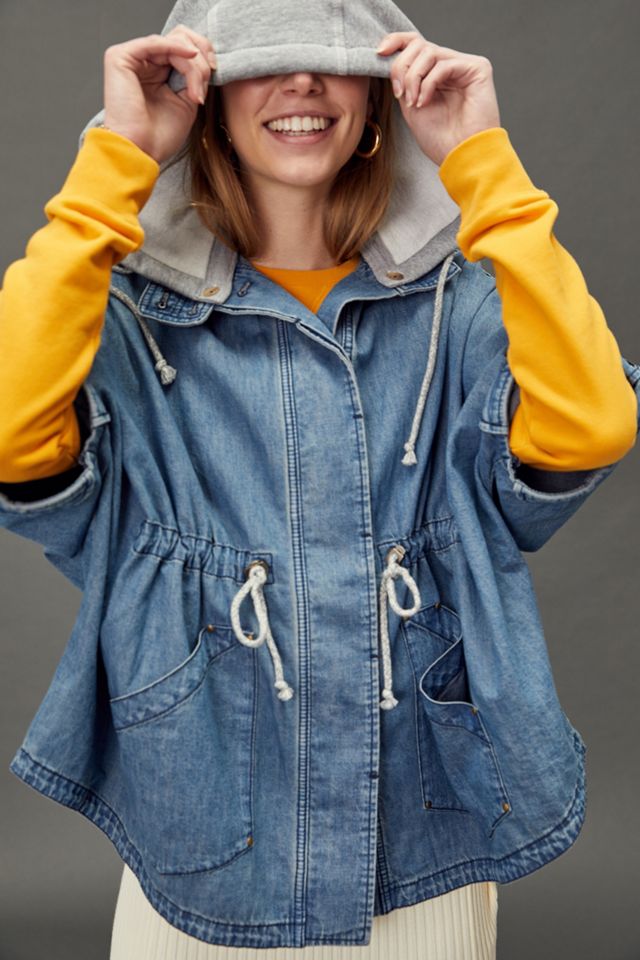 Pilcro Denim Kimono Jacket #1