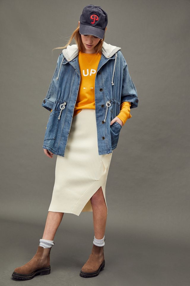 Pilcro Denim Kimono Jacket #4