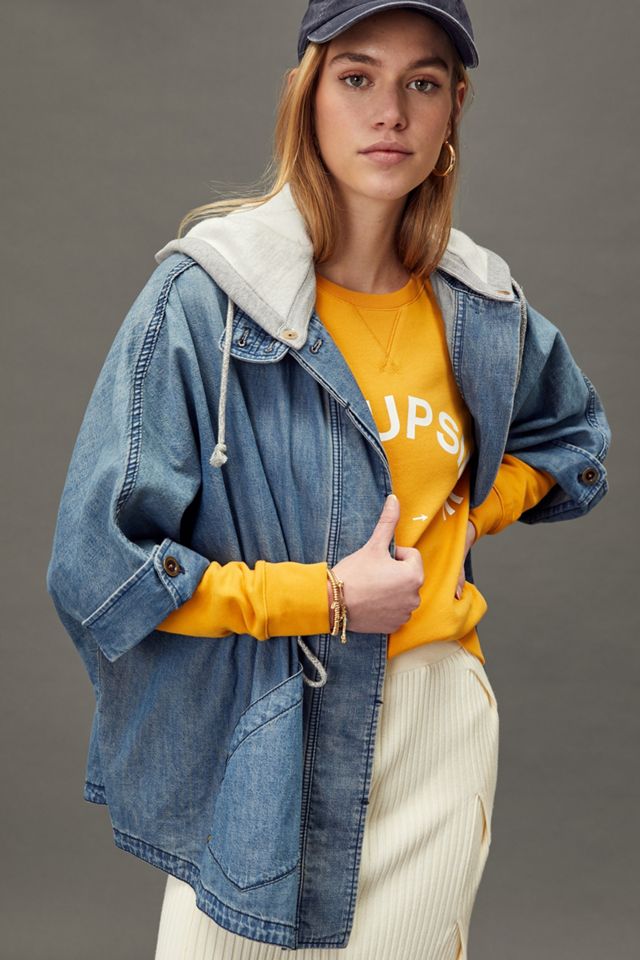 Pilcro Denim Kimono Jacket