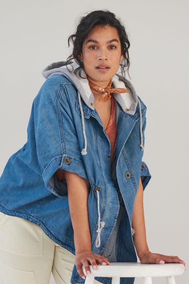 Pilcro Denim Kimono Jacket #5