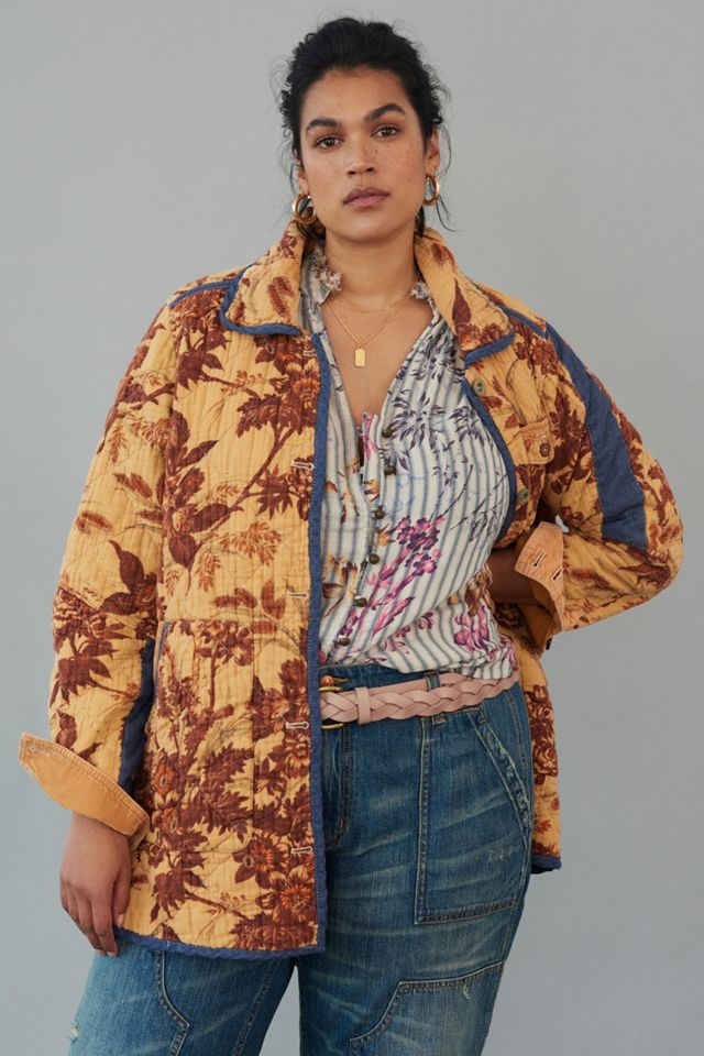Pilcro Abigail Quilted Shirt Jacket #5