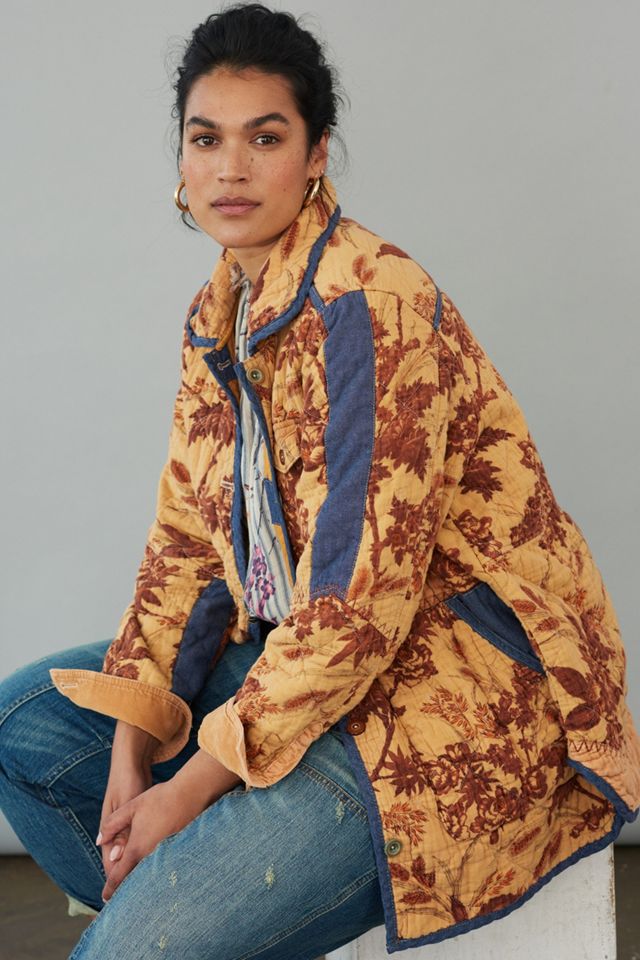Pilcro Abigail Quilted Shirt Jacket #4