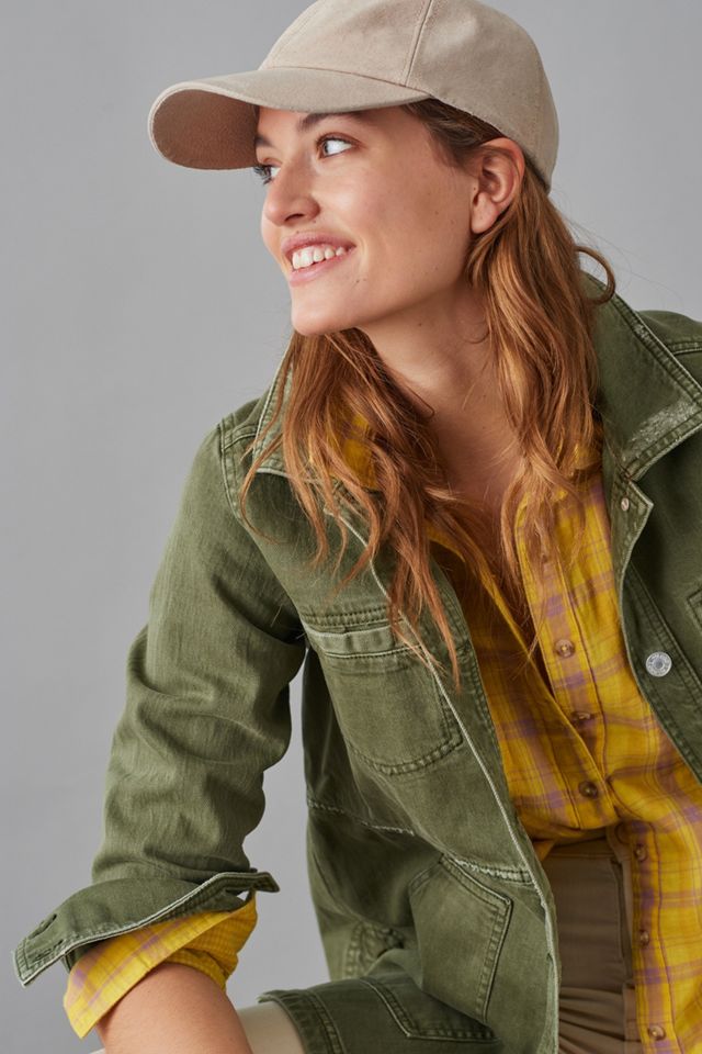 Pilcro The Fielder Denim Shirt Jacket | Anthropologie