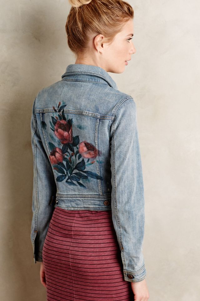 Pilcro Rosegarden Denim Jacket #1