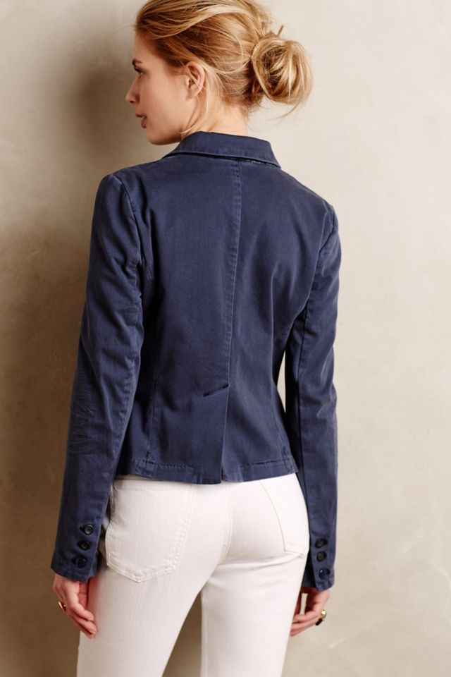Washed Chino Blazer #1