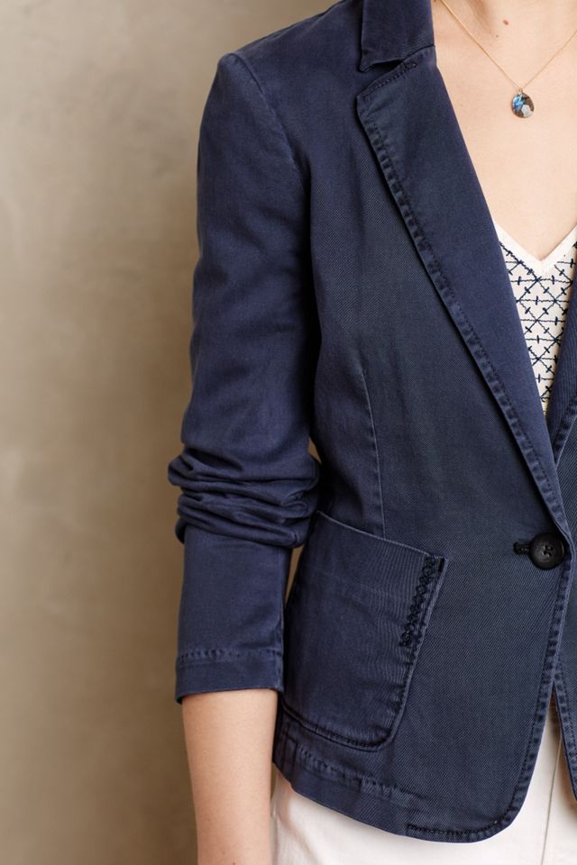 Washed Chino Blazer #3
