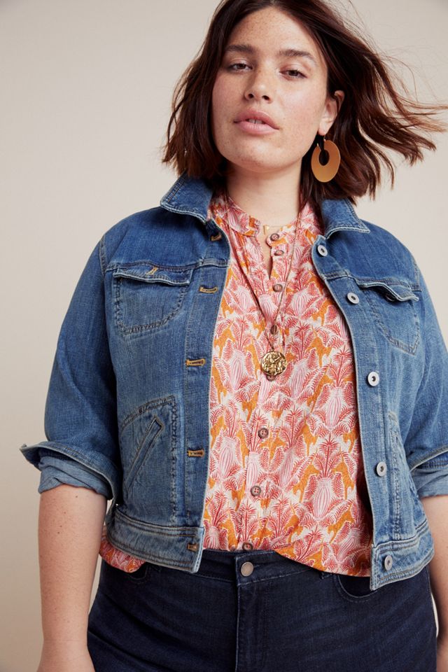 Pilcro Denim Trucker Jacket #9