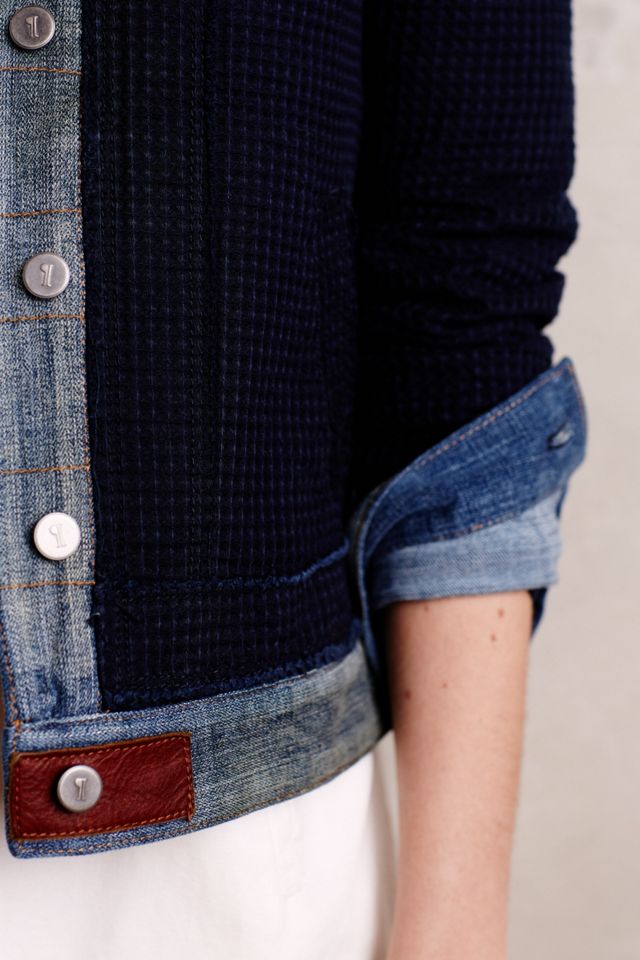 Quilted Denim Jacket  #2