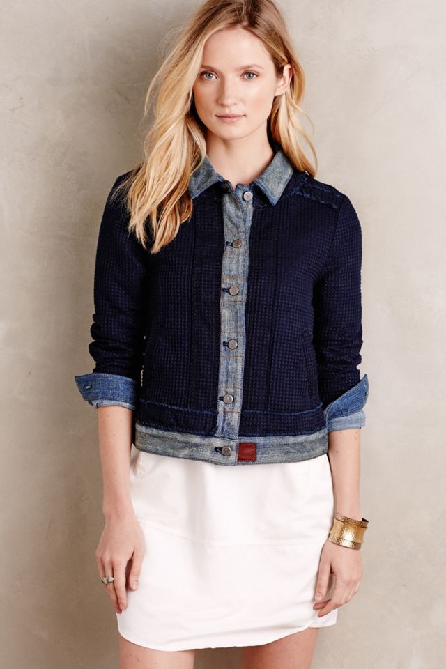 Quilted Denim Jacket  #3