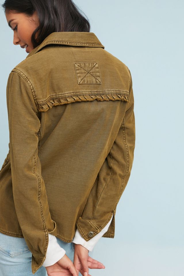 Ruffled Utility Jacket #3