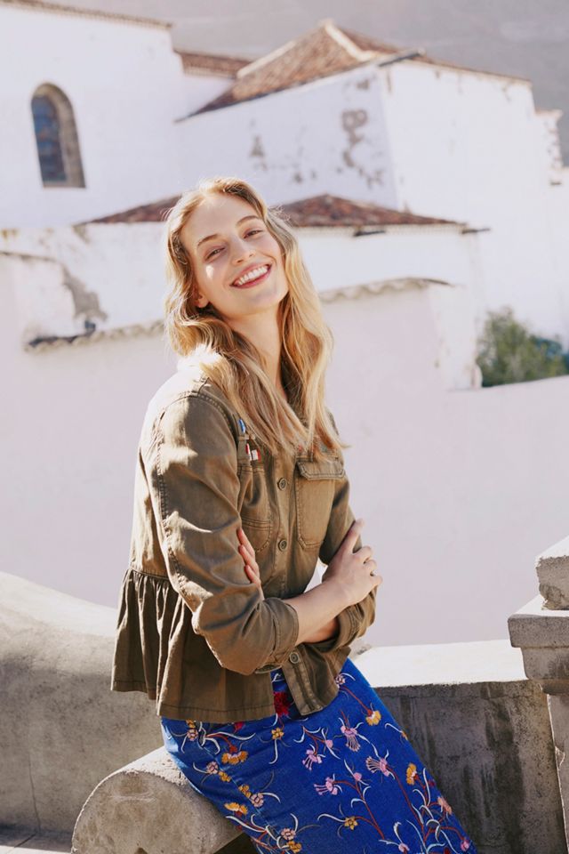 Peplum Military Jacket #4