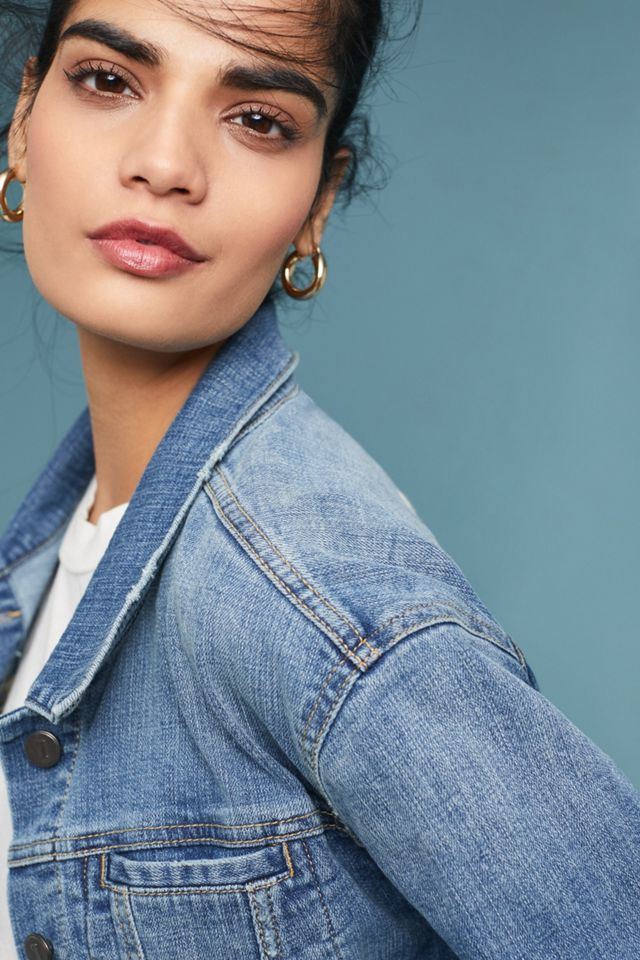 Pilcro Amore Embroidered Denim Jacket #2