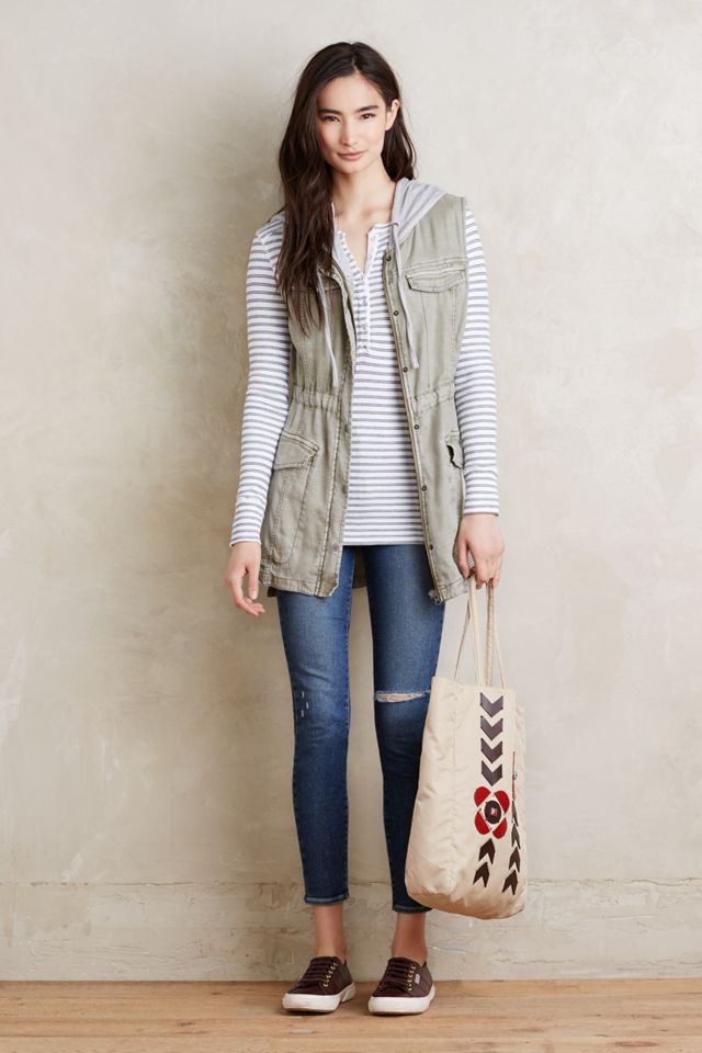 Hooded Anorak Vest #2