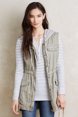 Hooded Anorak Vest