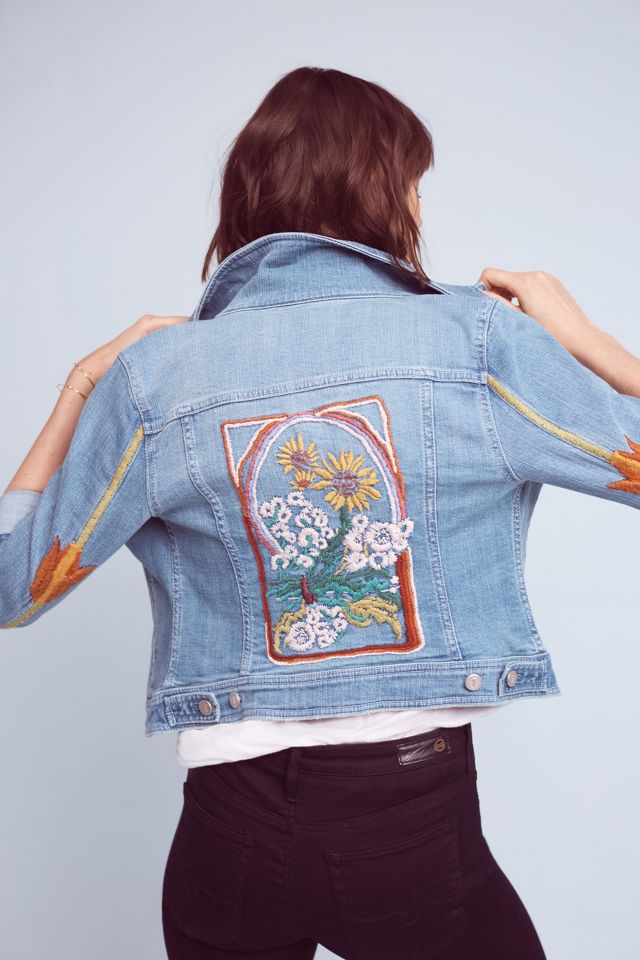 Anthropologie pilcro cheap denim jacket