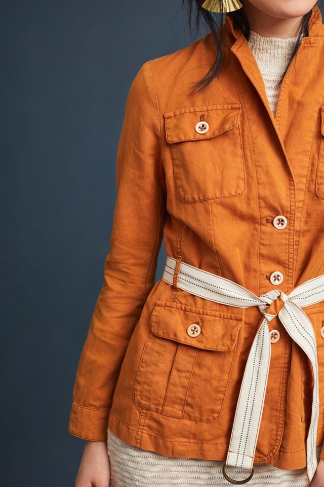 Tailored Safari Blazer #2