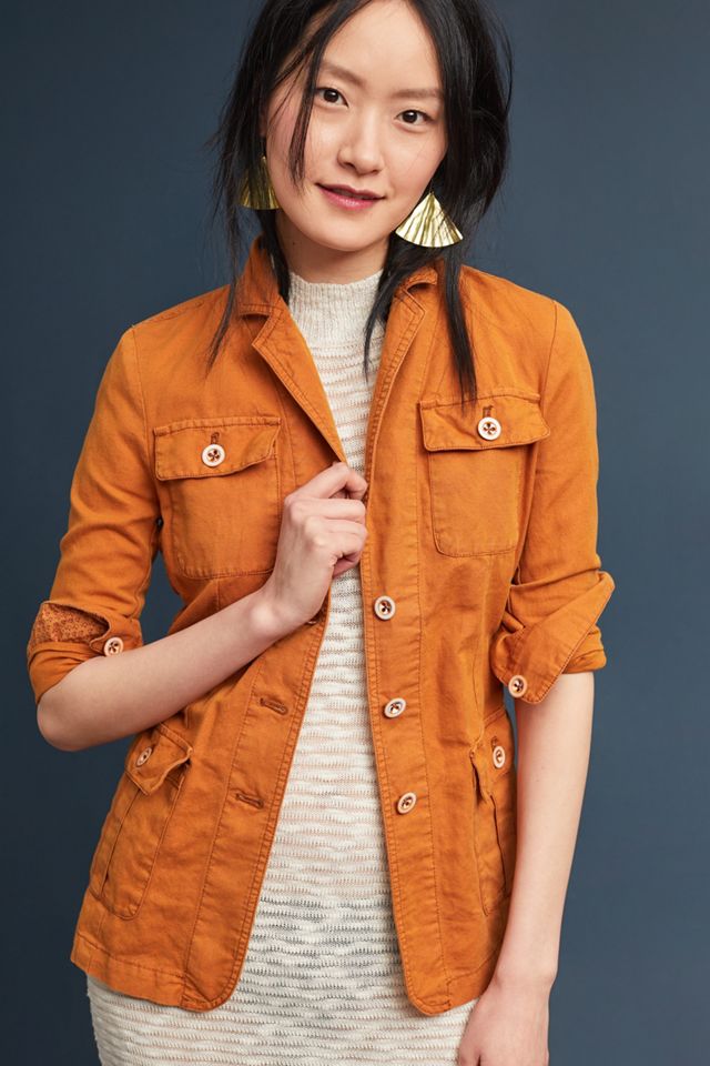 Tailored Safari Blazer #3