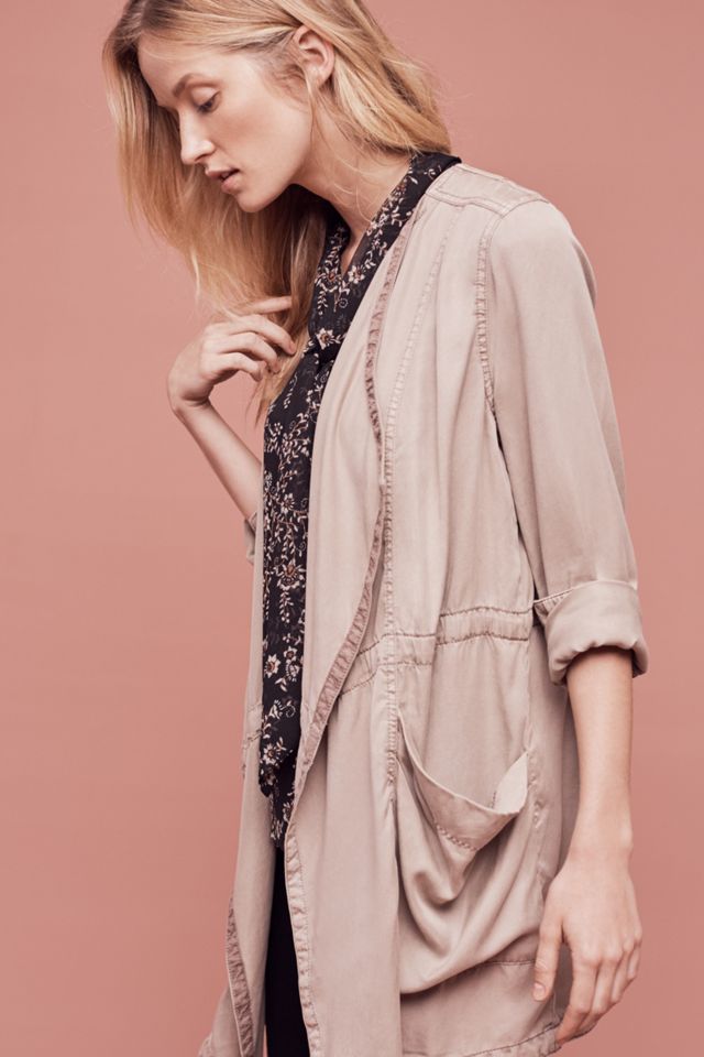 Draped Morgan Trench #3