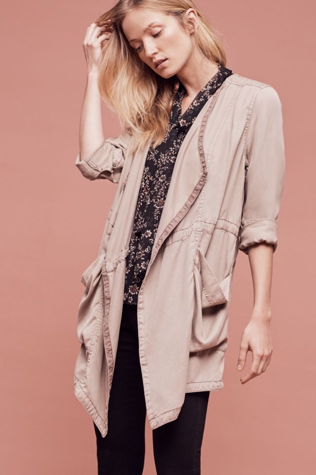 Draped Morgan Trench #1