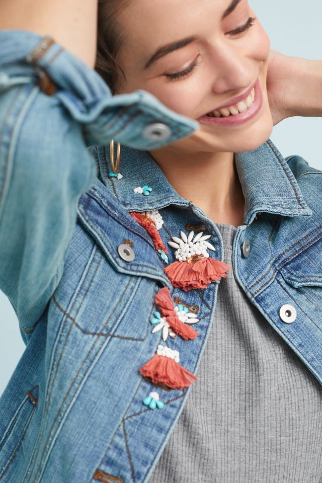 Anthropologie hot sale jean jacket