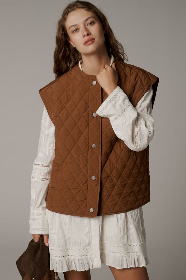 By Anthropologie Faux-Suede Twofer Jacket #5