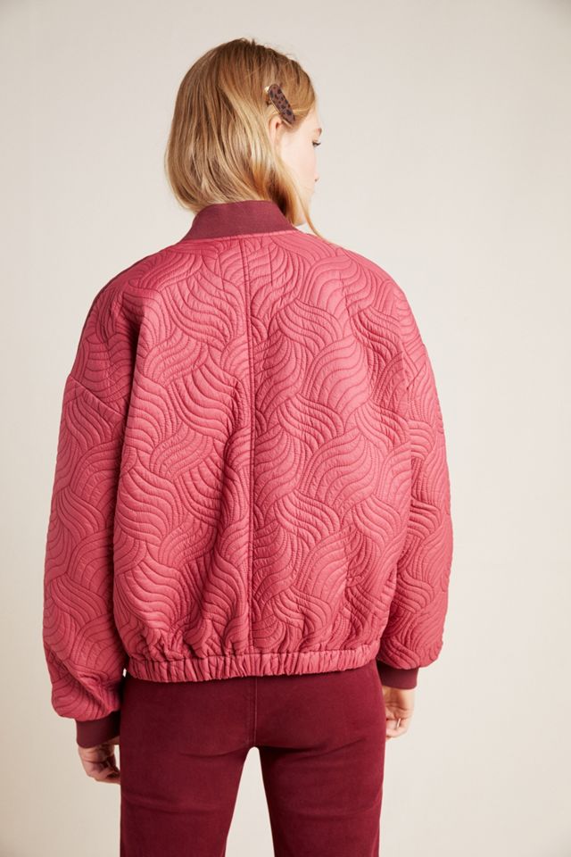 Vicenta Quilted Bomber Jacket #1