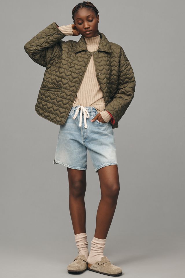 Maeve Heart-Quilted Liner Jacket #2