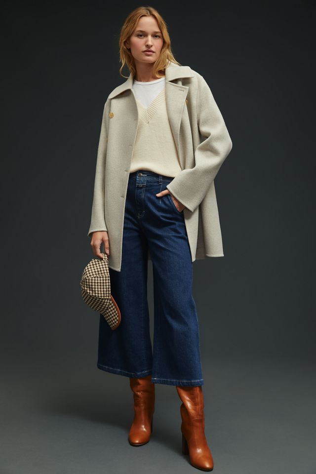 Closed Long Caban Coat #1