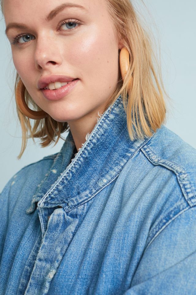 AMO Drapey Denim Jacket #3