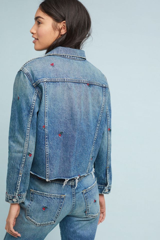 AMO Pop Cropped Denim Jacket #1