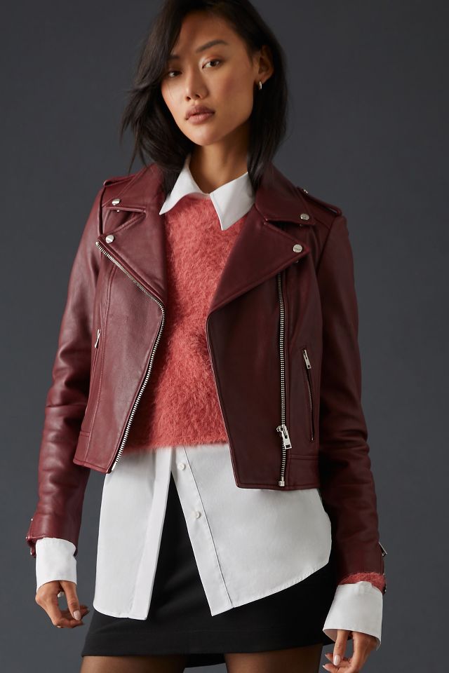 Lamarque donna leather outlet jacket