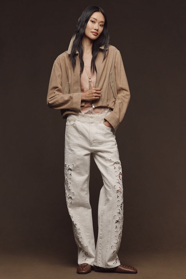 Lamarque Robbie Suede Bomber Jacket #2