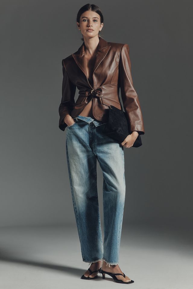Lamarque Wiley Leather Jacket | Anthropologie