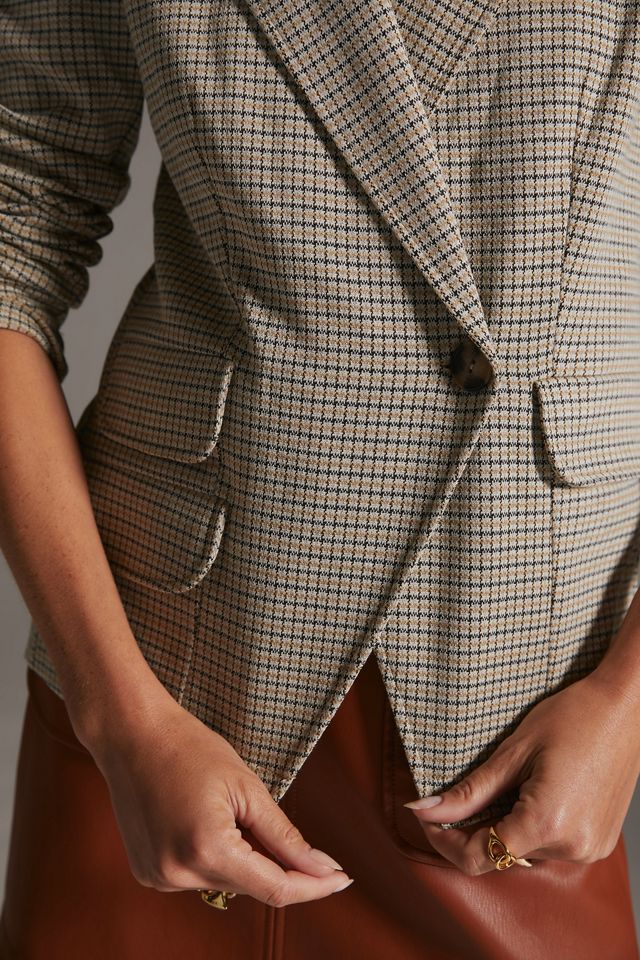 Maeve Collegiate Knit Blazer #1