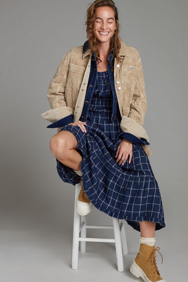 Pilcro The Fielder Quilted Shirt Jacket #1