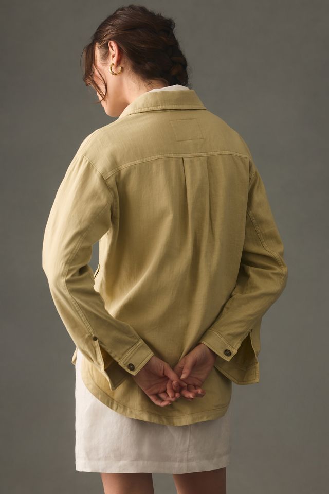 Pilcro Linen Shacket #1