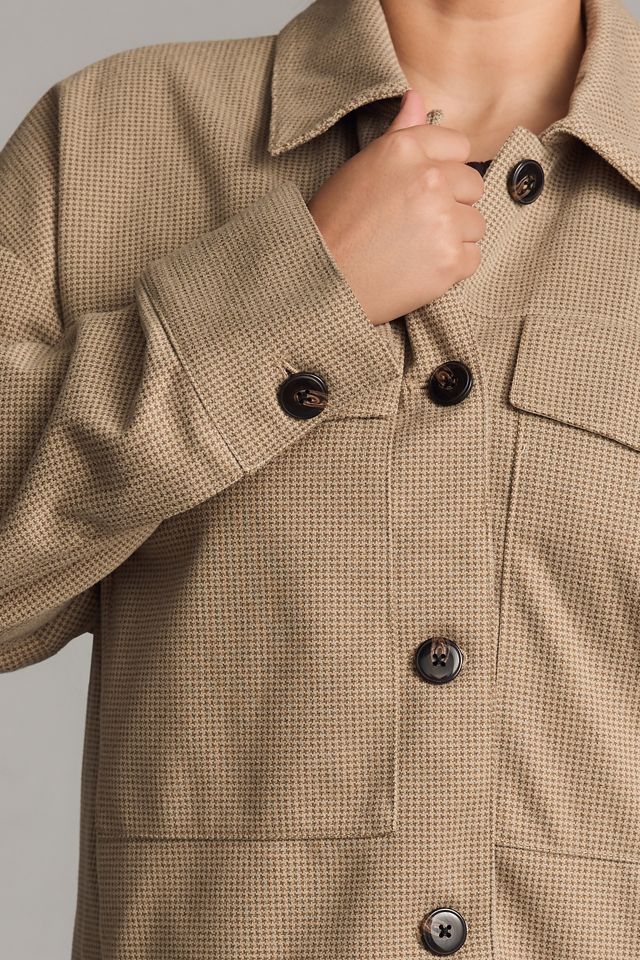 Maeve Knit Trucker Jacket #7