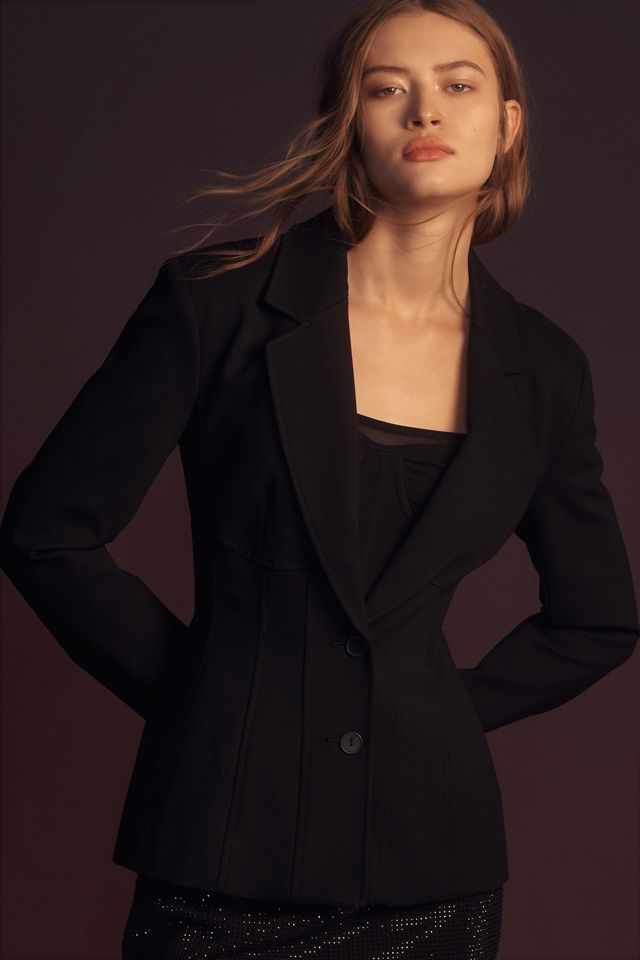 By Anthropologie Corset Blazer #3