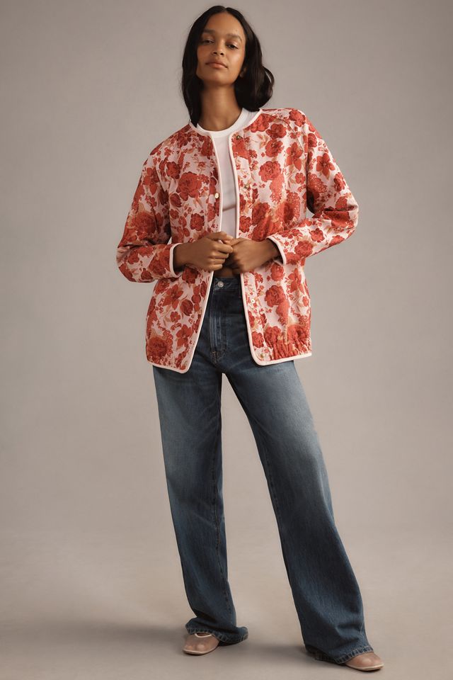 Maeve Floral Jacquard Jacket #2