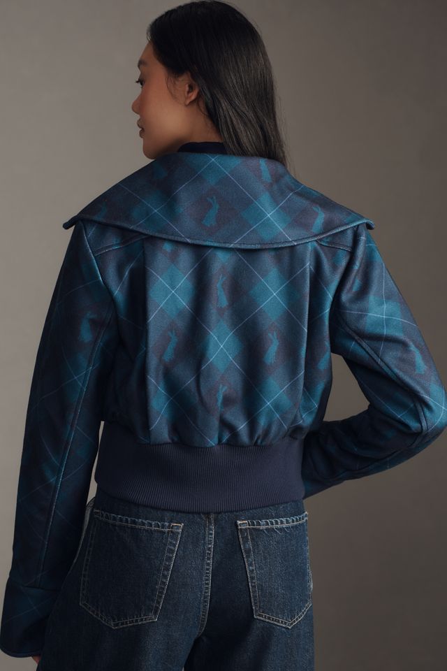 Maeve Shrunken Bomber Jacket #2