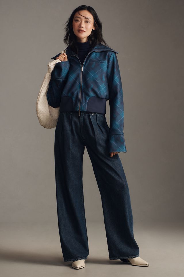 Maeve Shrunken Bomber Jacket #3